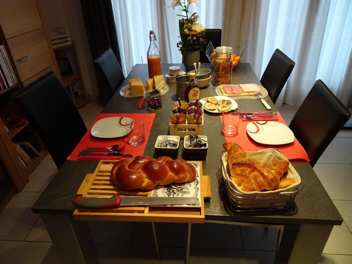 La Grange A Caroline Bed and Breakfast Ayent Exteriör bild